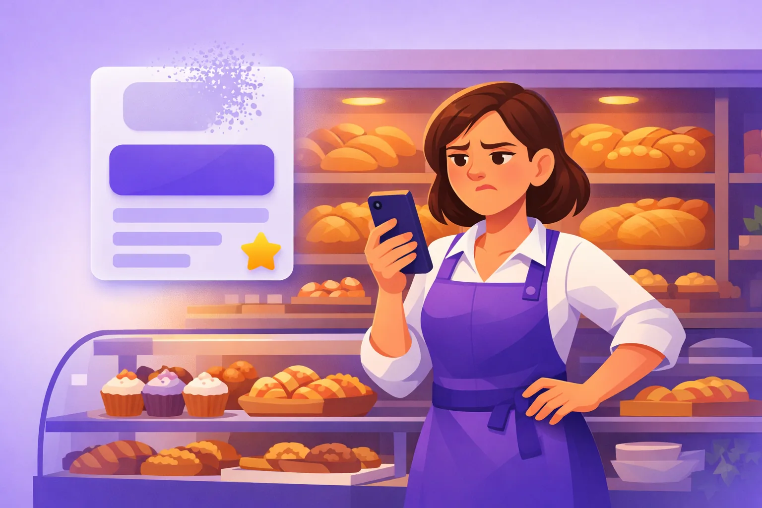 Bakery owner puzzled that the post she published last week is no longer on her Google Business Profile